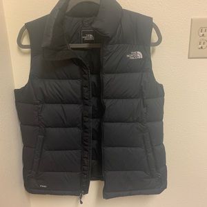 North face puffer vest